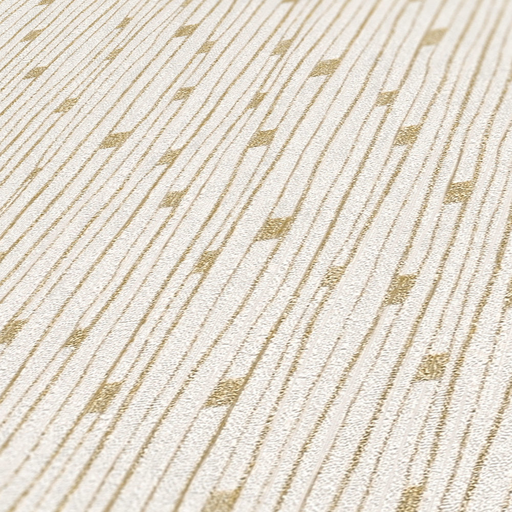 The Bos - 50s Line damask wallpaper AS Creation    