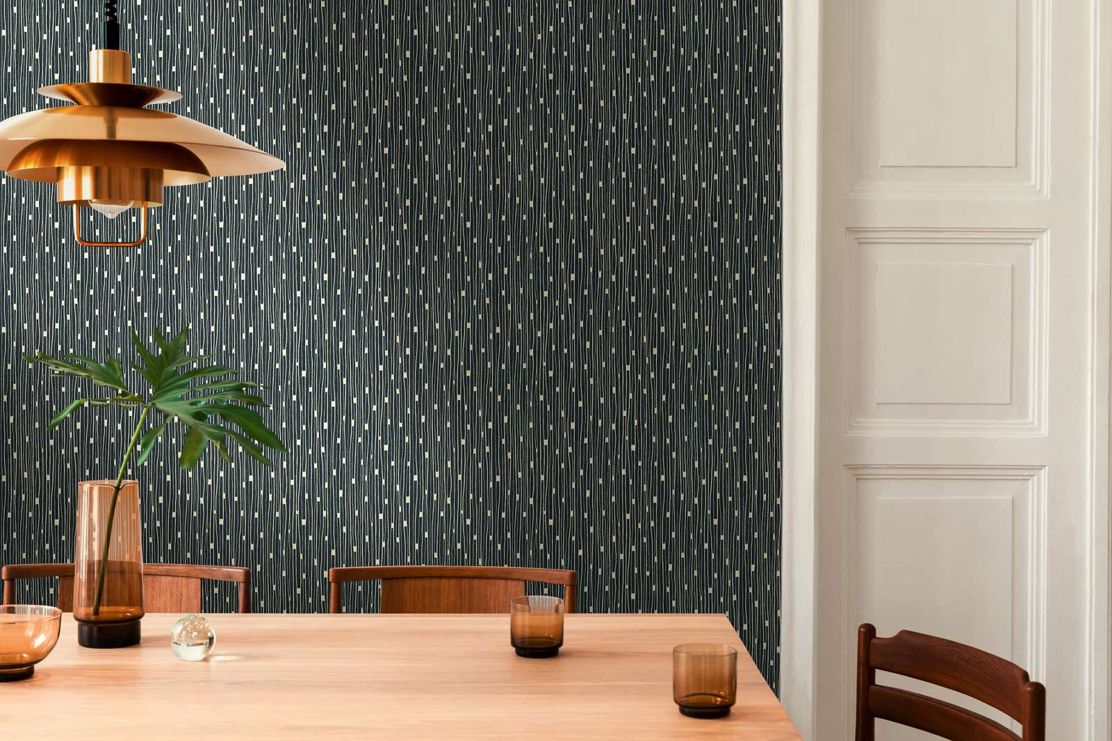 The Bos - 50s Line damask wallpaper AS Creation    