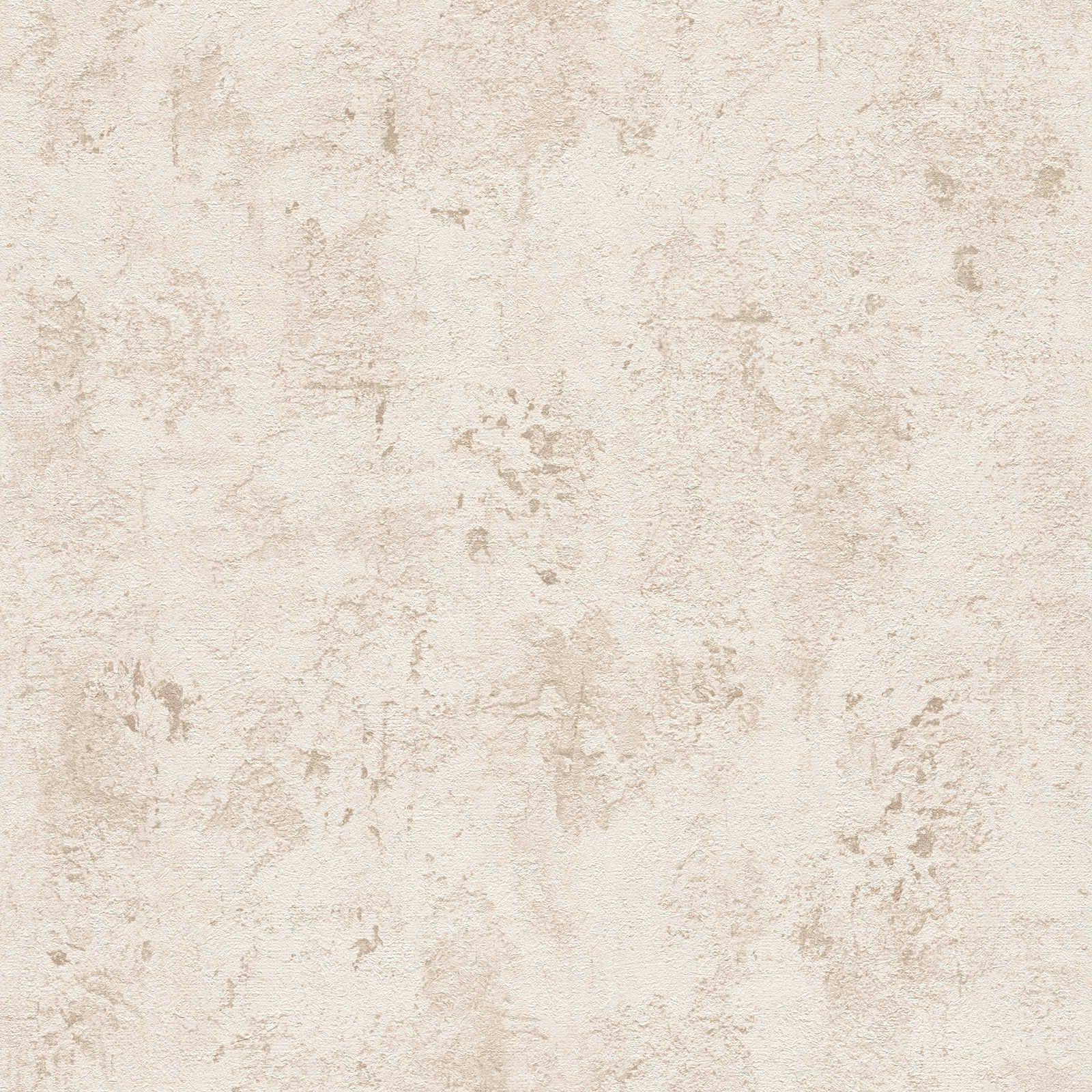 The Bos - Mediterranean Plaster industrial wallpaper AS Creation Roll Light Taupe  388236