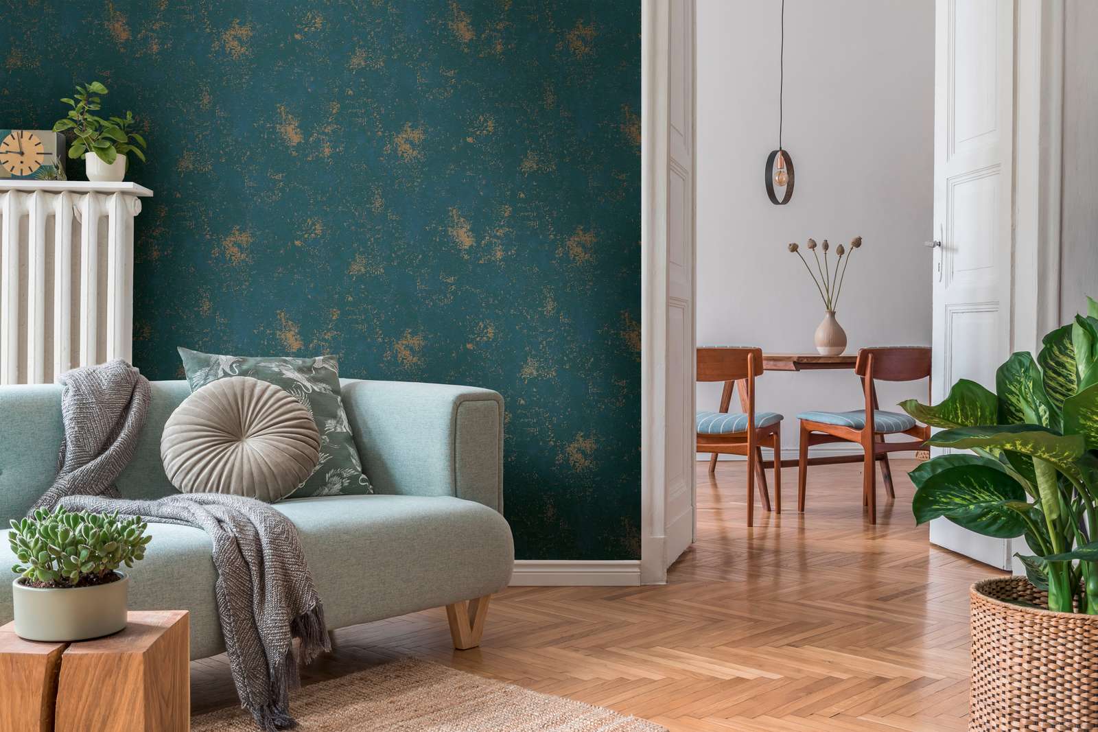 The Bos - Metallic Texture bold wallpaper AS Creation    