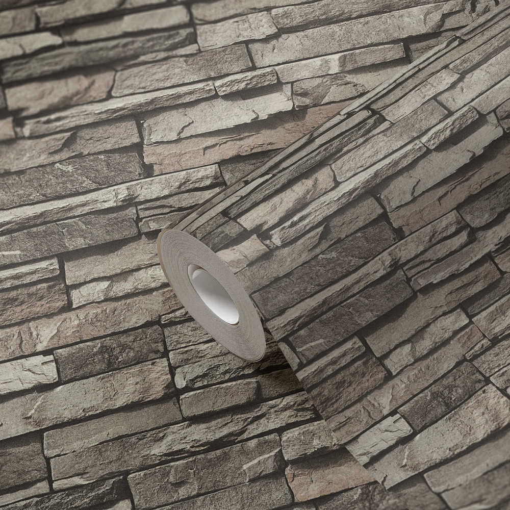 Industrial Elements - Stone Slate industrial wallpaper AS Creation    