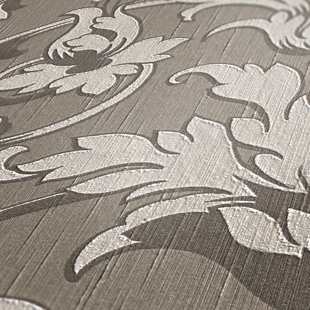 Tessuto - Embossed Filigree textile wallpaper AS Creation    