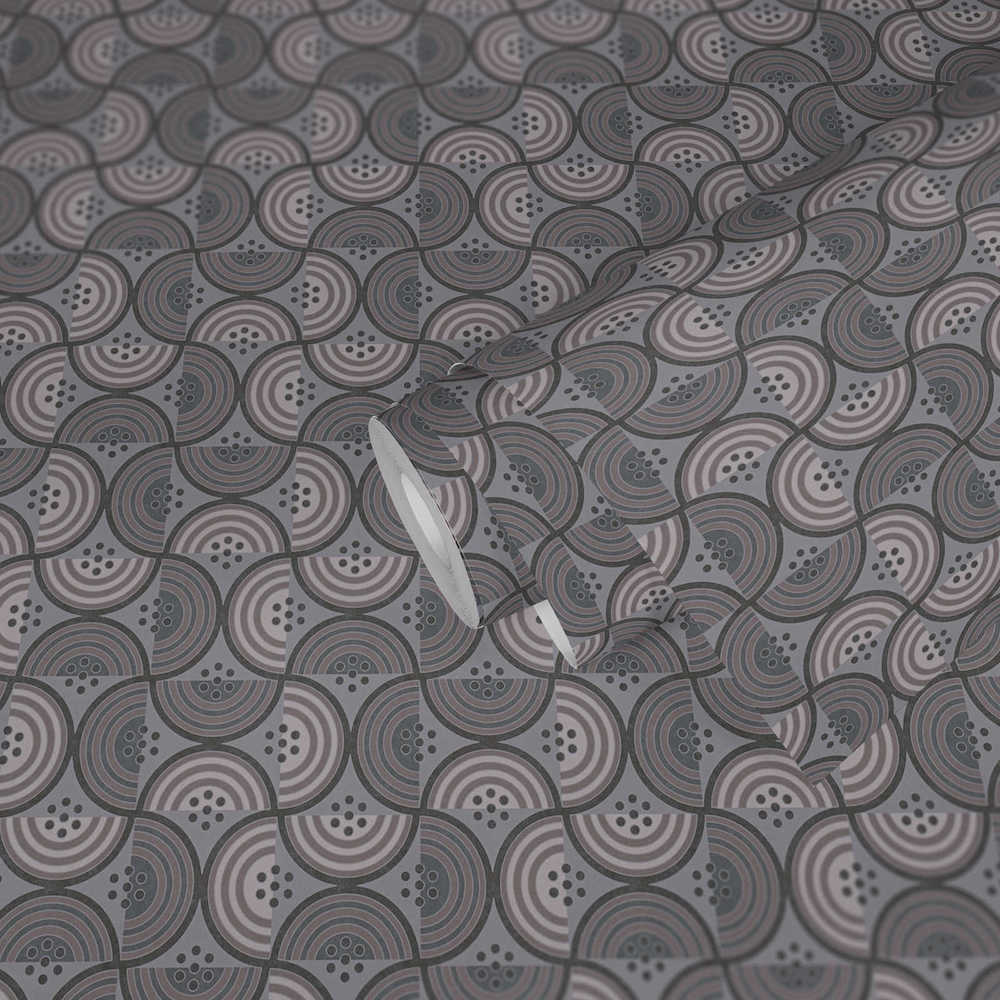 Art of Eden - Semicircles art deco wallpaper AS Creation    