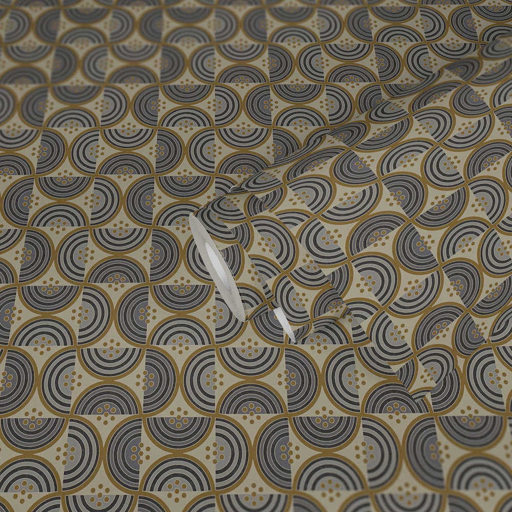 Art of Eden - Semicircles art deco wallpaper AS Creation    