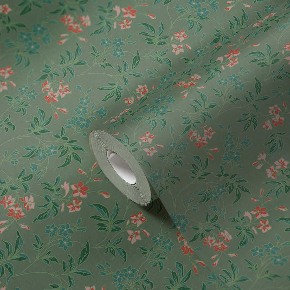 Art of Eden - Flower Tendrils botanical wallpaper AS Creation    