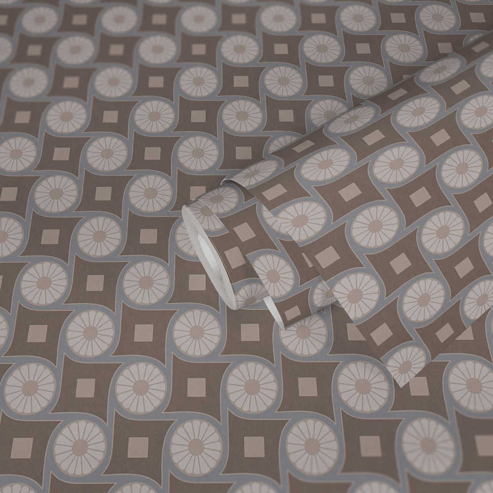 Art of Eden - Retro Circles art deco wallpaper AS Creation    