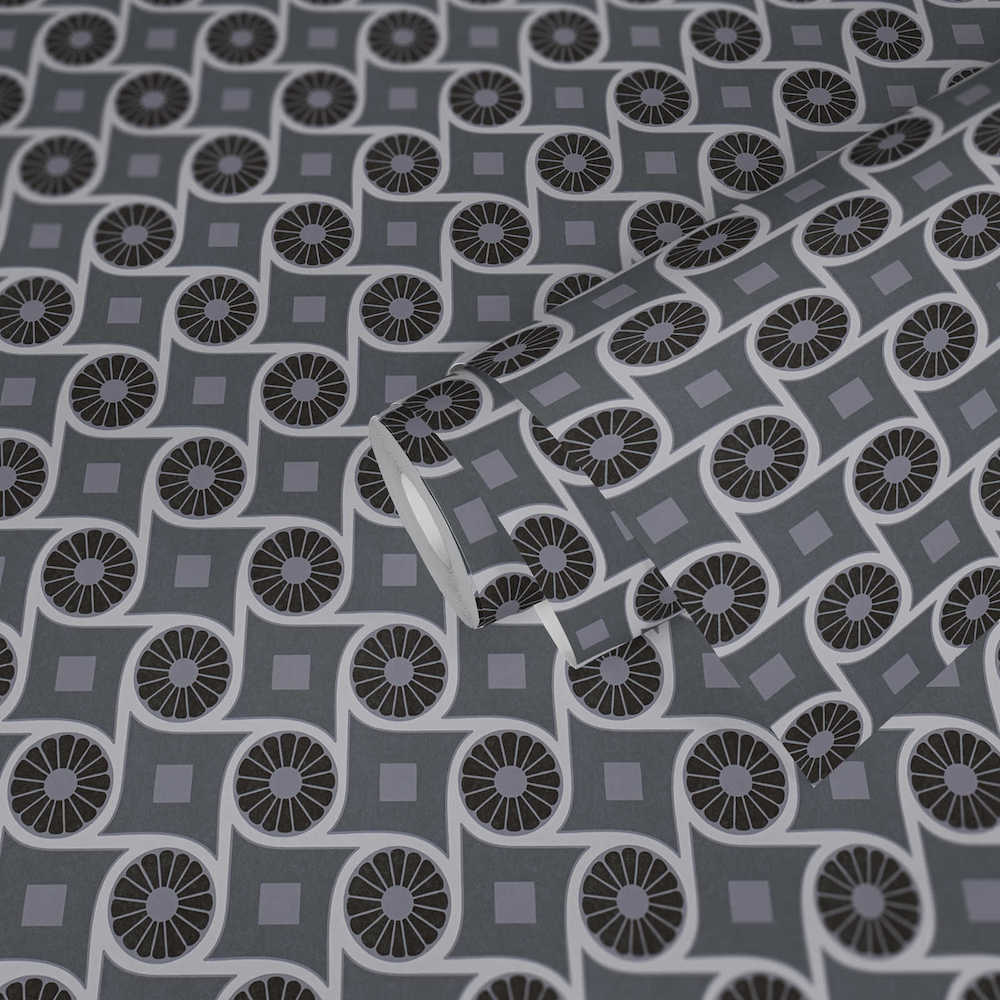 Art of Eden - Retro Circles art deco wallpaper AS Creation    
