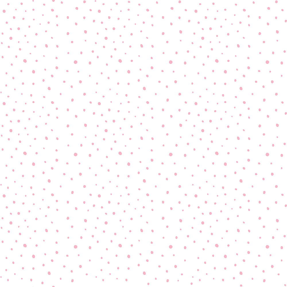 Mondo Baby - Little Dots kids wallpaper Parato Roll Pink  5452