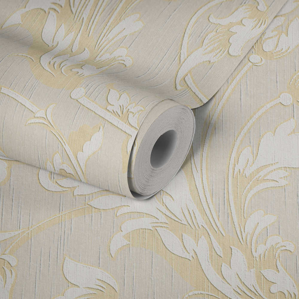 Tessuto - Embossed Filigree textile wallpaper AS Creation    