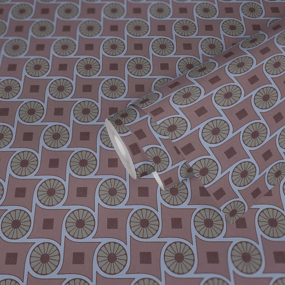 Art of Eden - Retro Circles art deco wallpaper AS Creation    