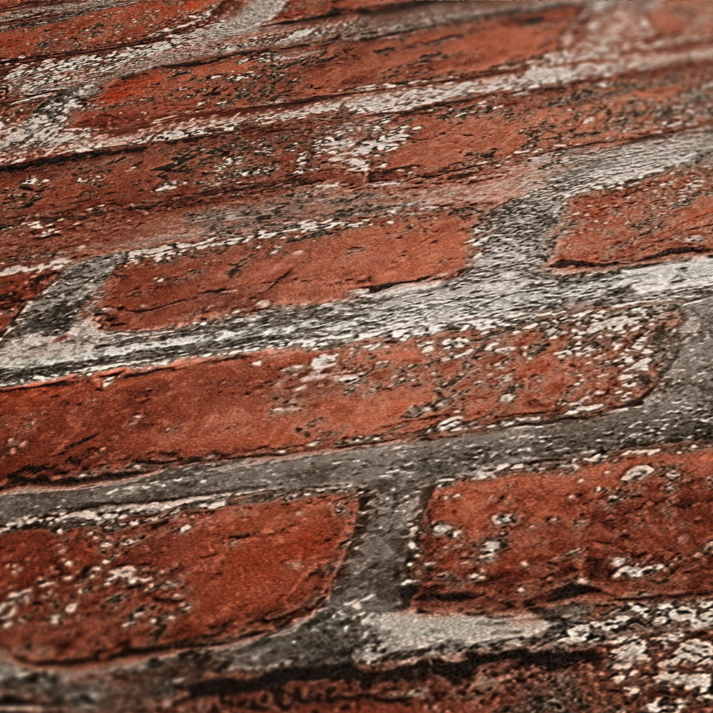 Industrial Elements - Vintage Brick industrial wallpaper AS Creation    