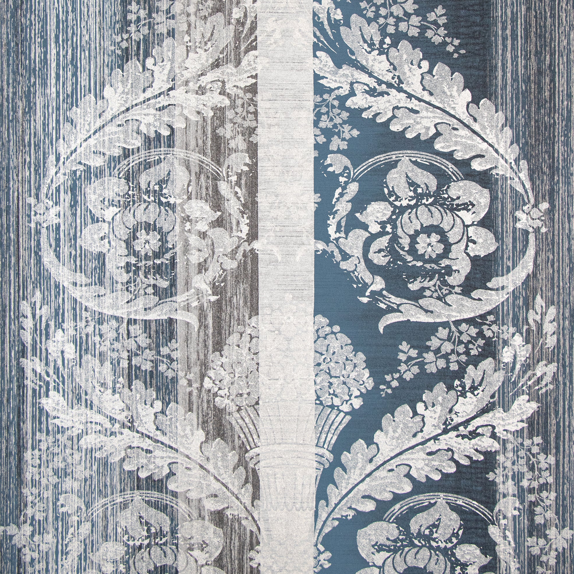Adonea - Nerites damask wallpaper Hohenberger Roll Blue  64300