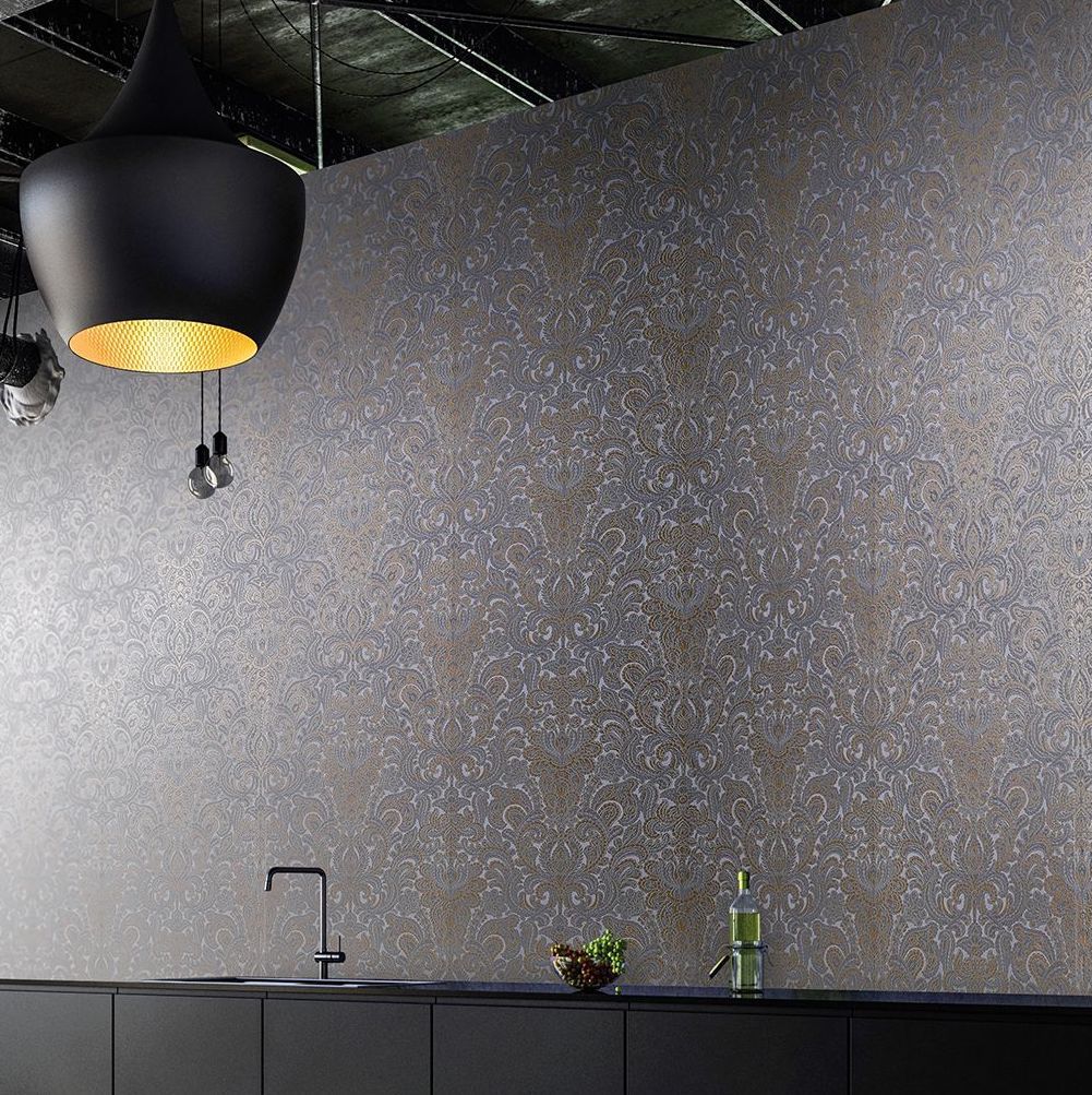 Adonea - Ares damask wallpaper Hohenberger    
