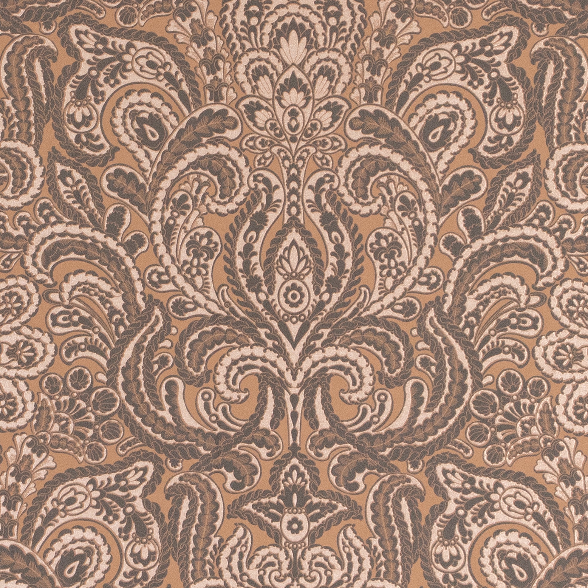 Adonea - Ares damask wallpaper Hohenberger Roll Bronze  64329