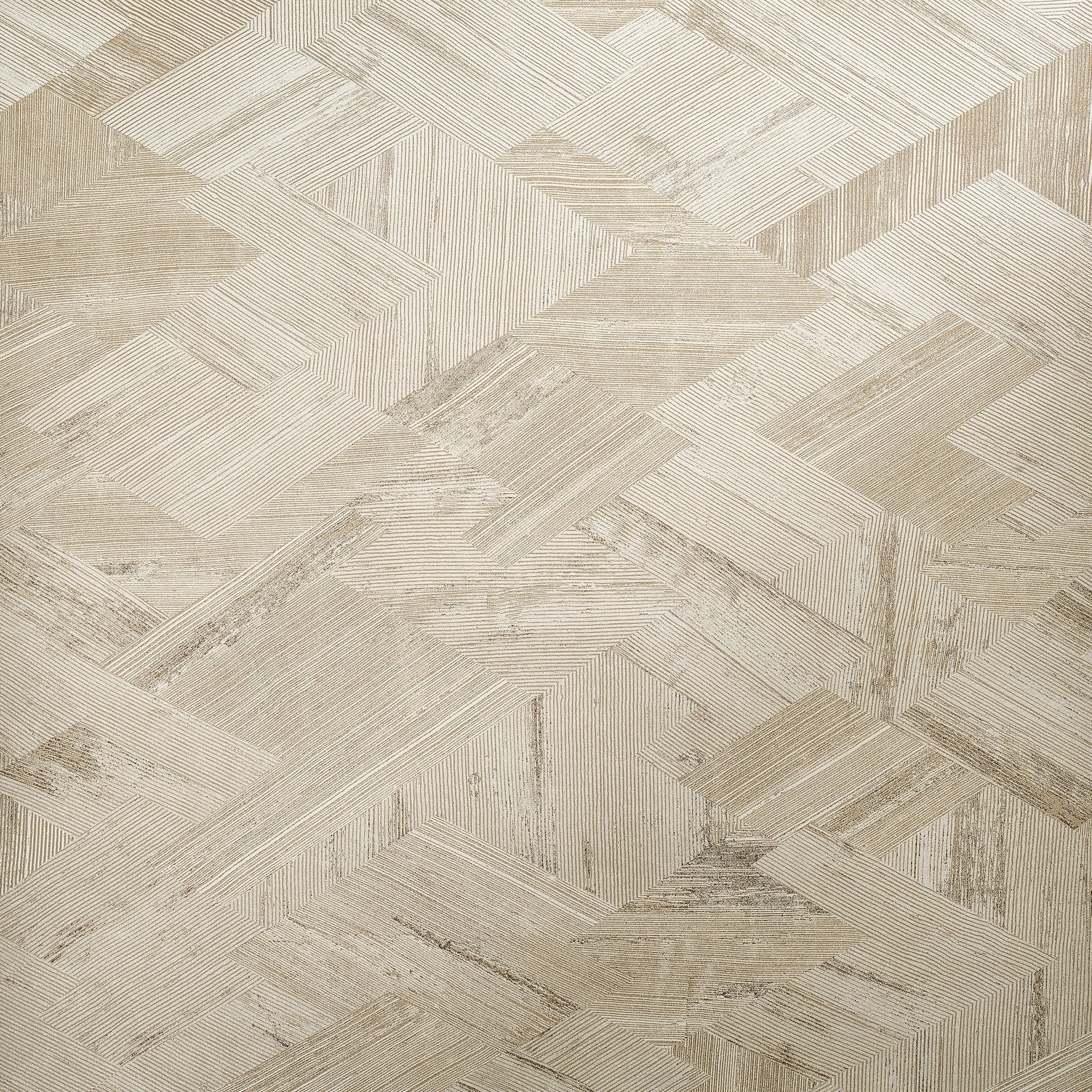 Slow Living - Senses geometric wallpaper Hohenberger Roll Light Beige  64677