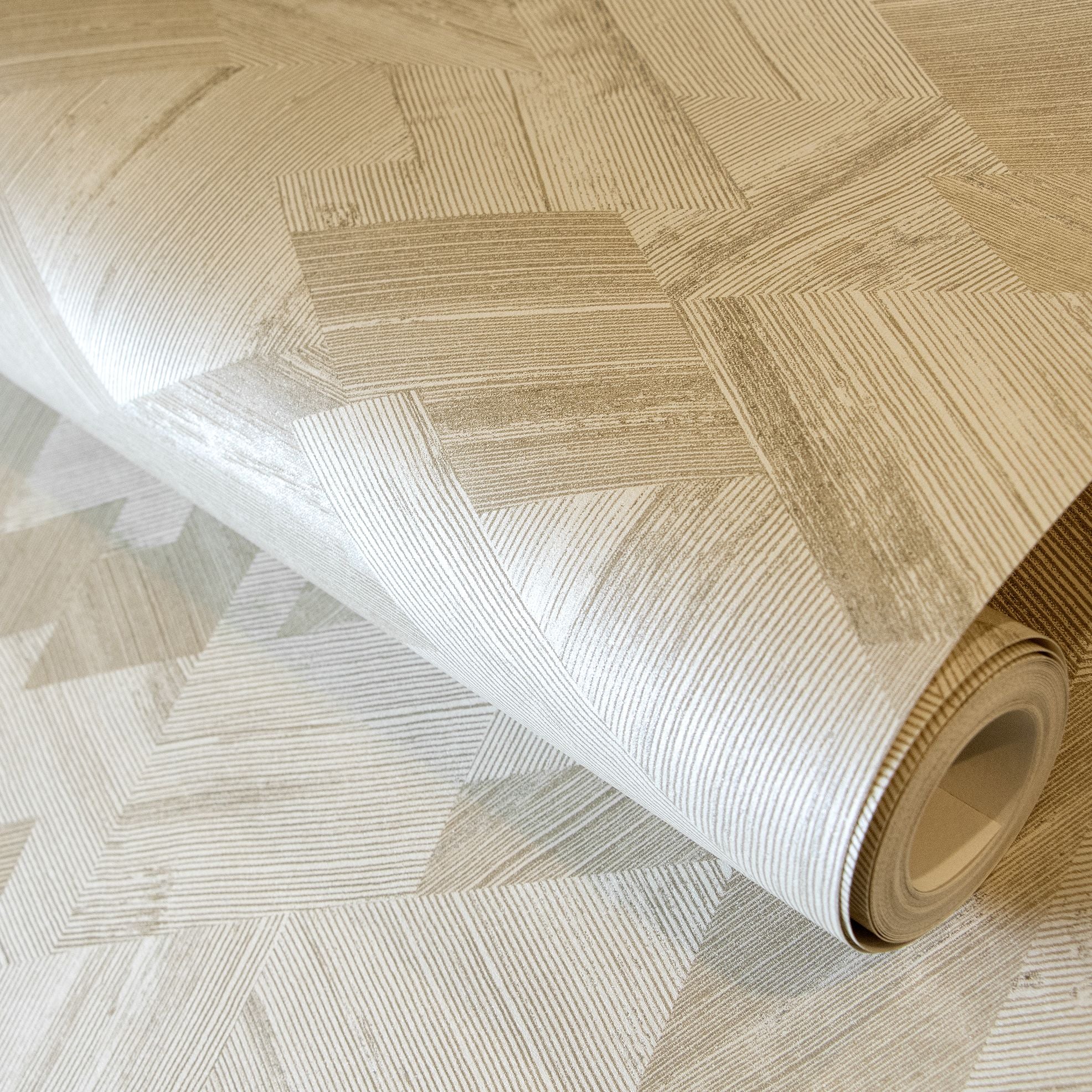 Slow Living - Senses geometric wallpaper Hohenberger    