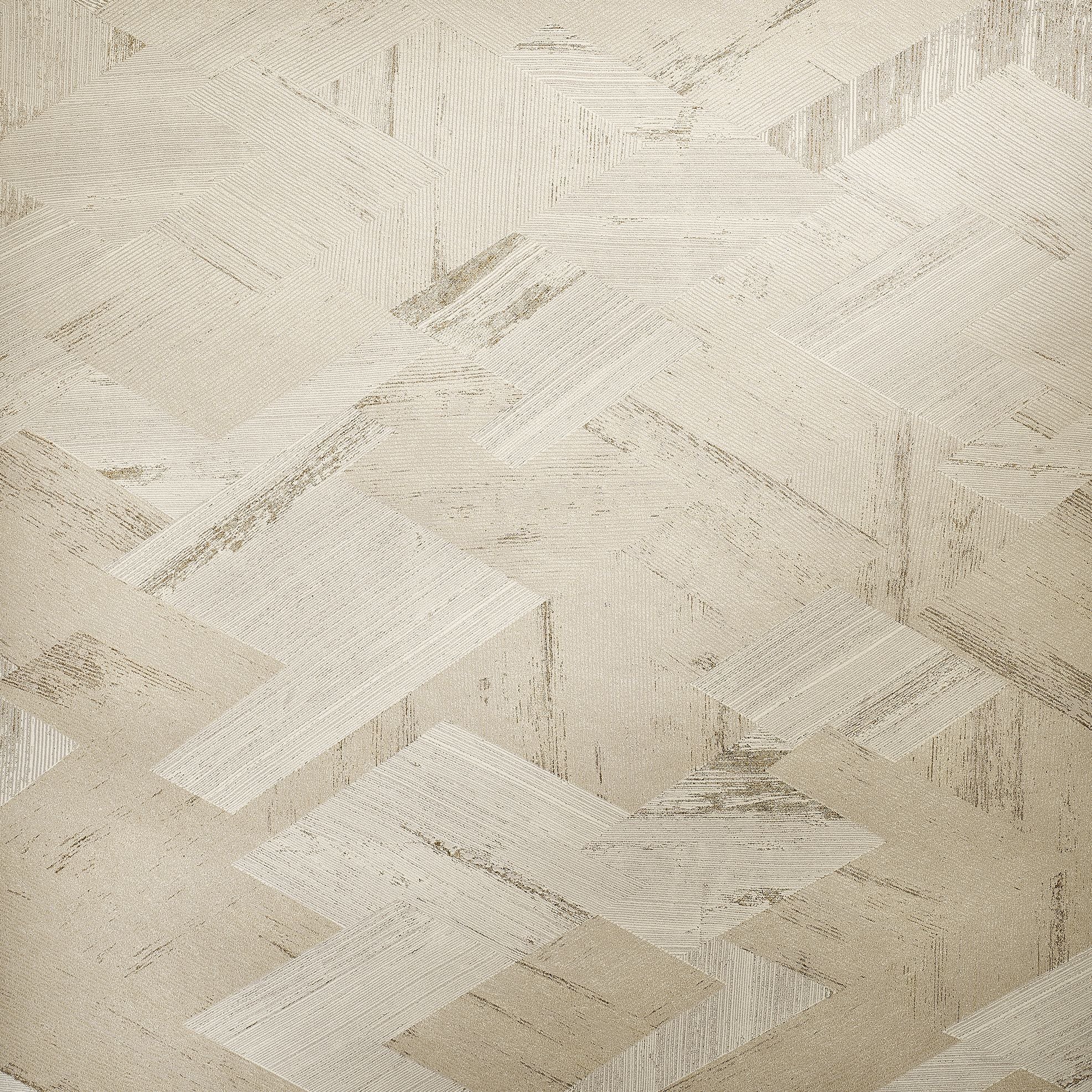 Slow Living - Senses geometric wallpaper Hohenberger Roll Beige  64680
