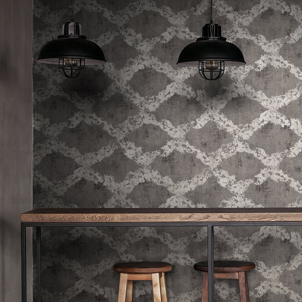 Crafted - Stamped bold wallpaper Hohenberger    