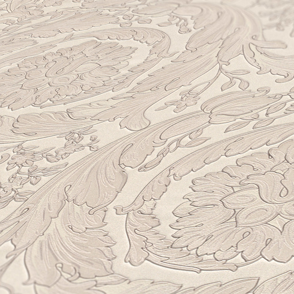 Versace 4-  Classic Floral Swirls designer wallpaper AS Creation    