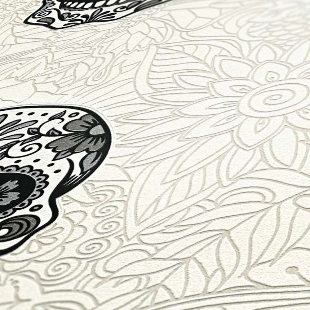 Club Tropicana - Candy Skulls kids wallpaper AS Creation    