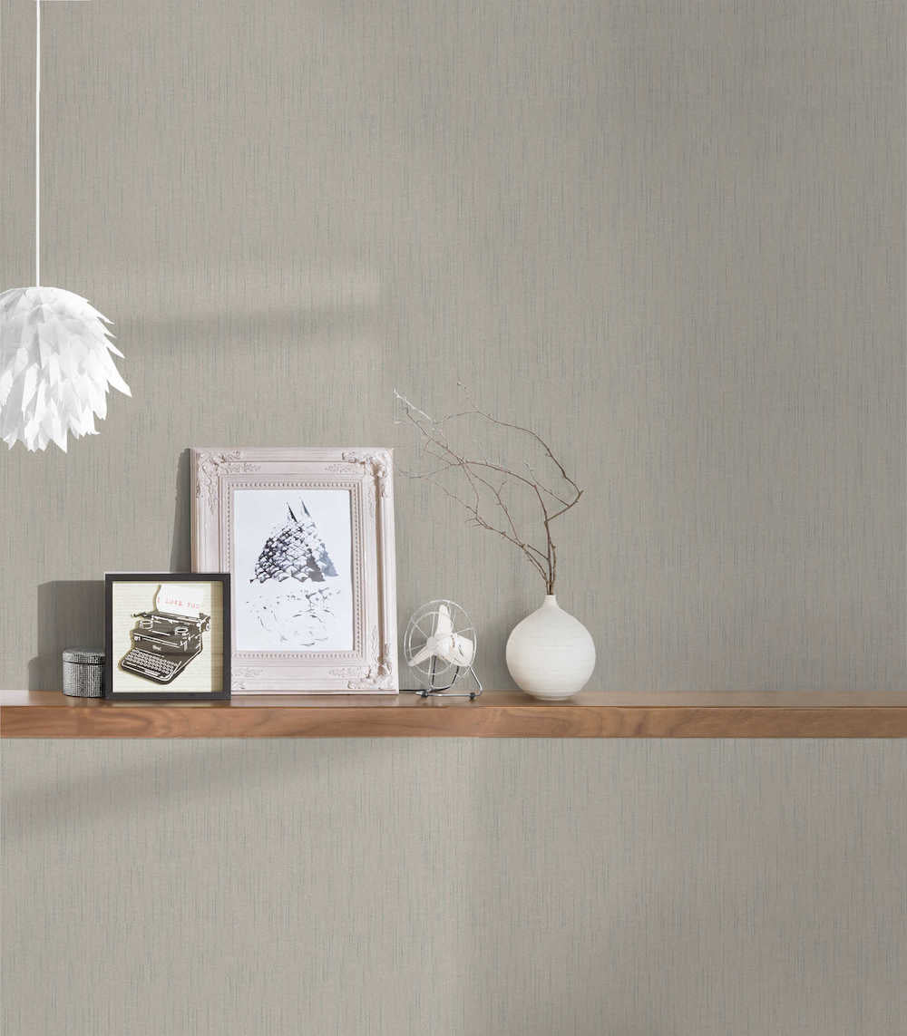 Tessuto 2 - Textural Plain textile wallpaper AS Creation    