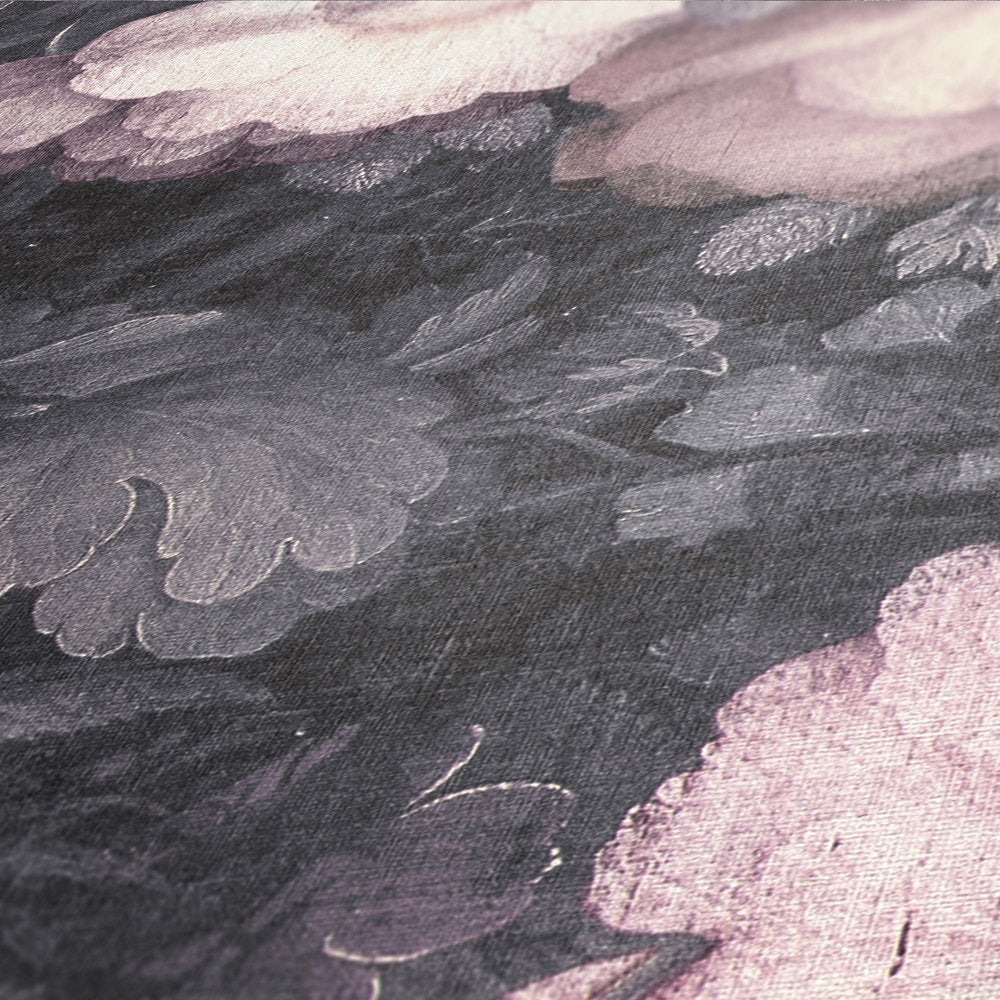 Metropolitan Stories - Floral Canvas botanical wallpaper AS Creation    