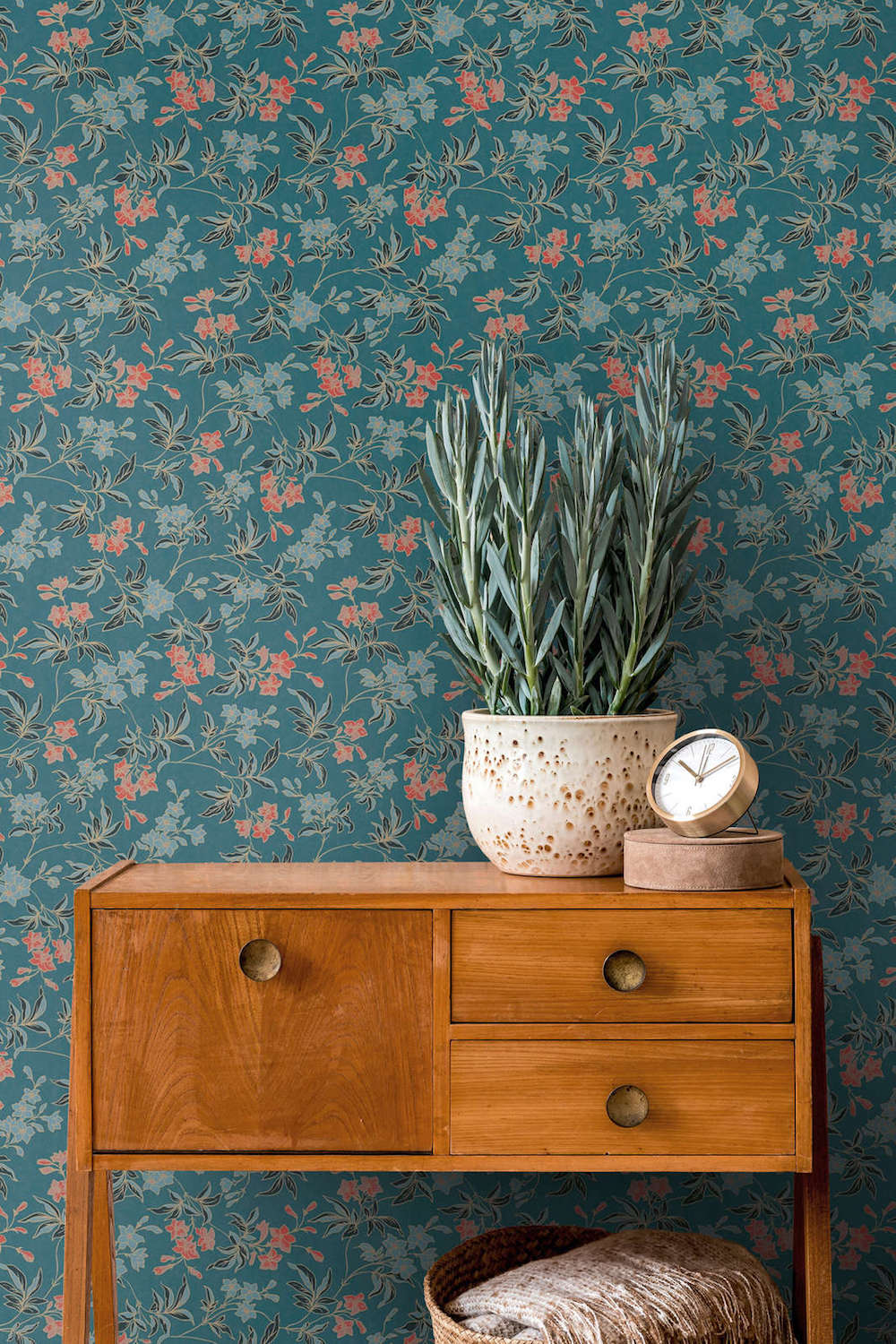 Art of Eden - Flower Tendrils botanical wallpaper AS Creation    