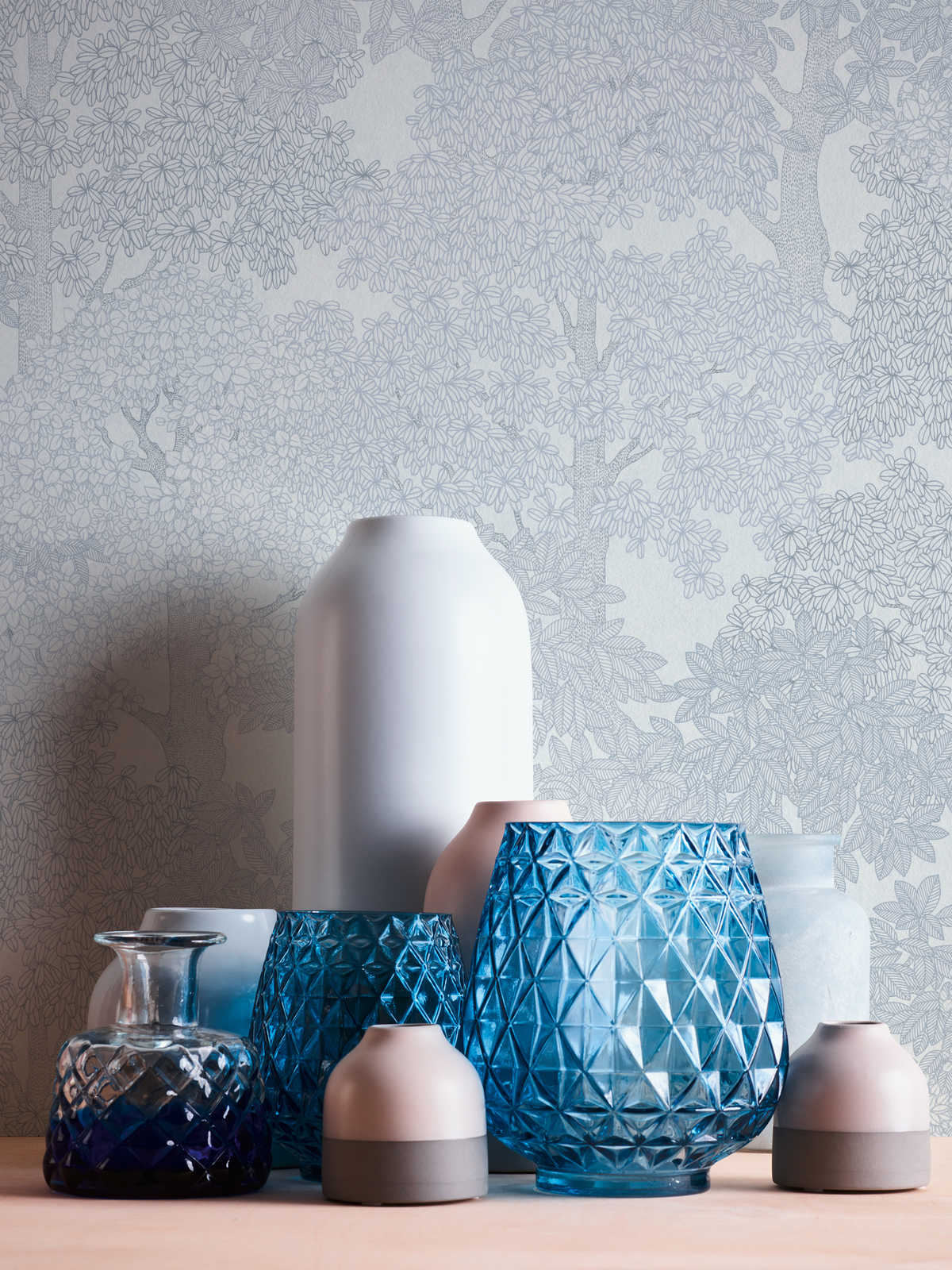 Floral Impression - Whispering Leaves botanical wallpaper AS Creation    