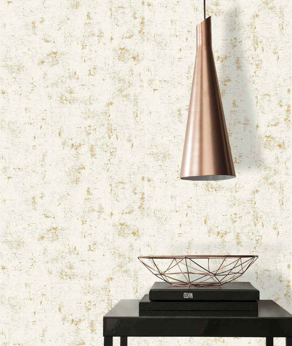 Trendwall - Gilded With Gold bold wallpaper AS Creation    
