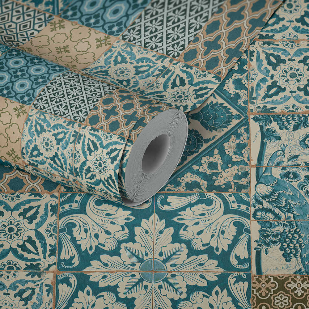 Metropolitan Stories - Tiles In A Roll industrial wallpaper AS Creation    