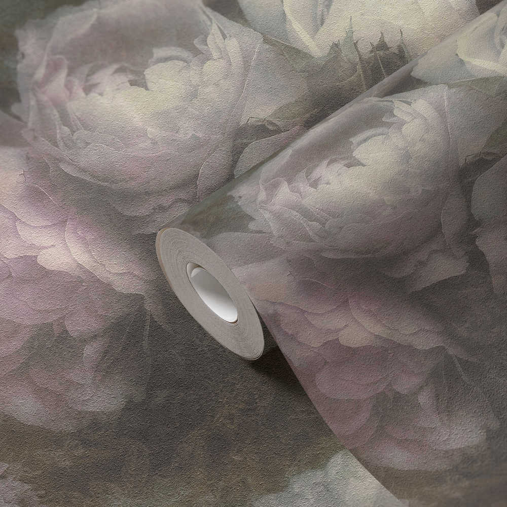 New Walls - Passionate Peonies botanical wallpaper AS Creation    