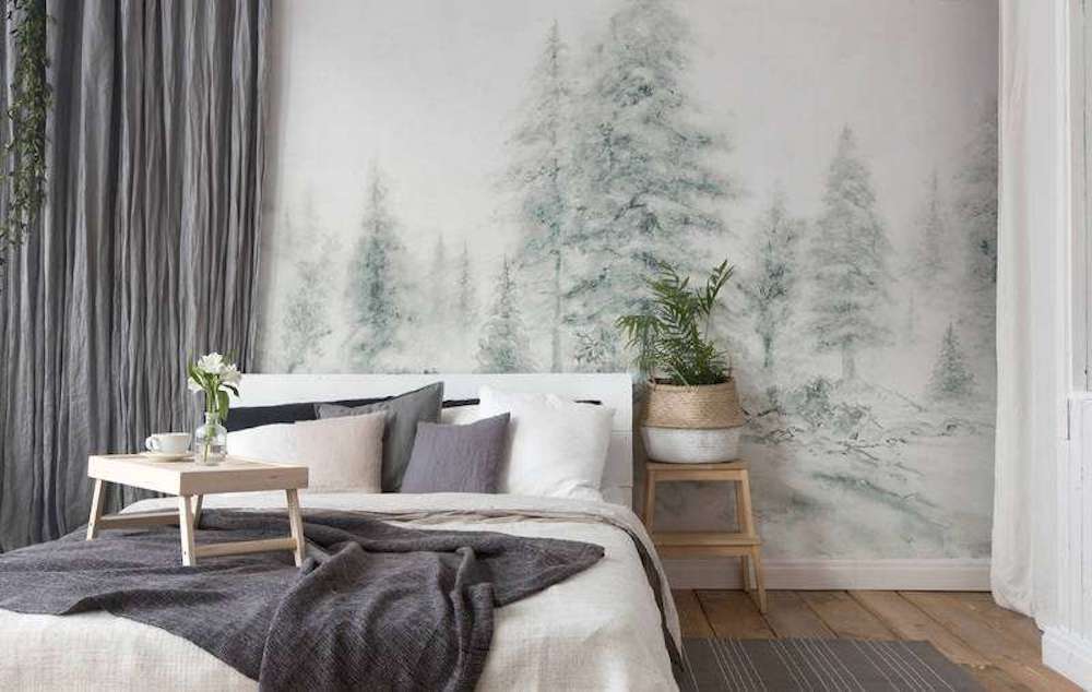 Atelier 47 - Aquarel Forest digital print AS Creation    