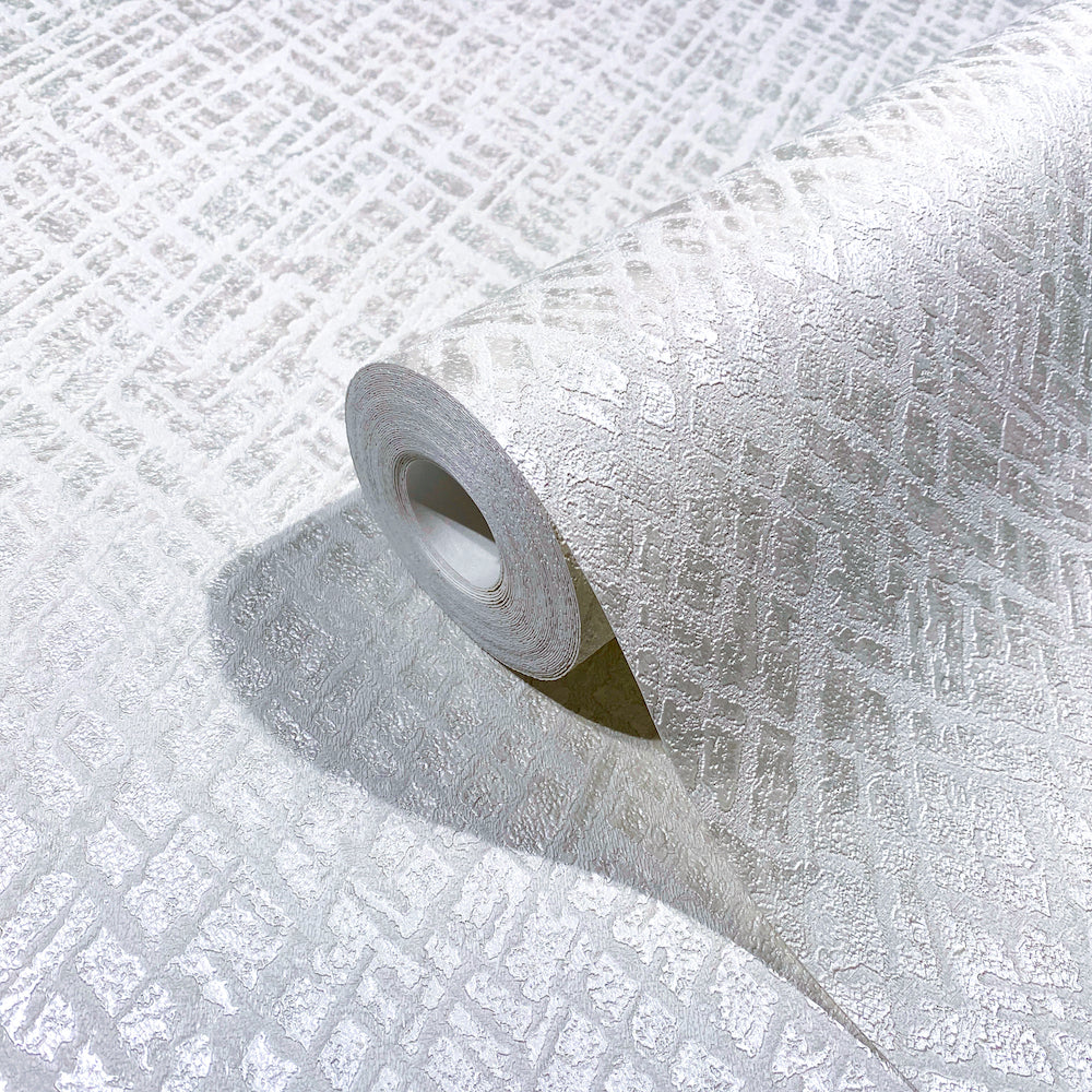 Papis Loveday - Metallic Cross Hatching industrial wallpaper Marburg    