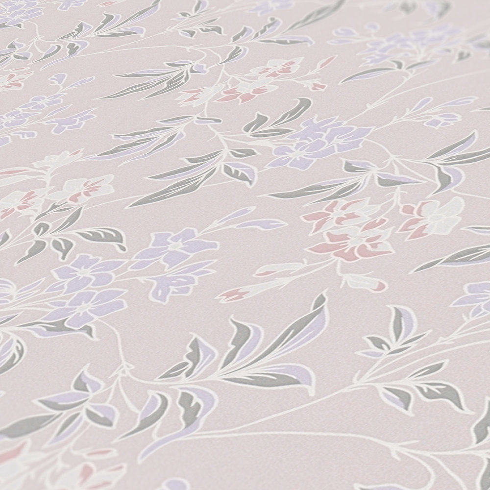 Art of Eden - Flower Tendrils botanical wallpaper AS Creation    