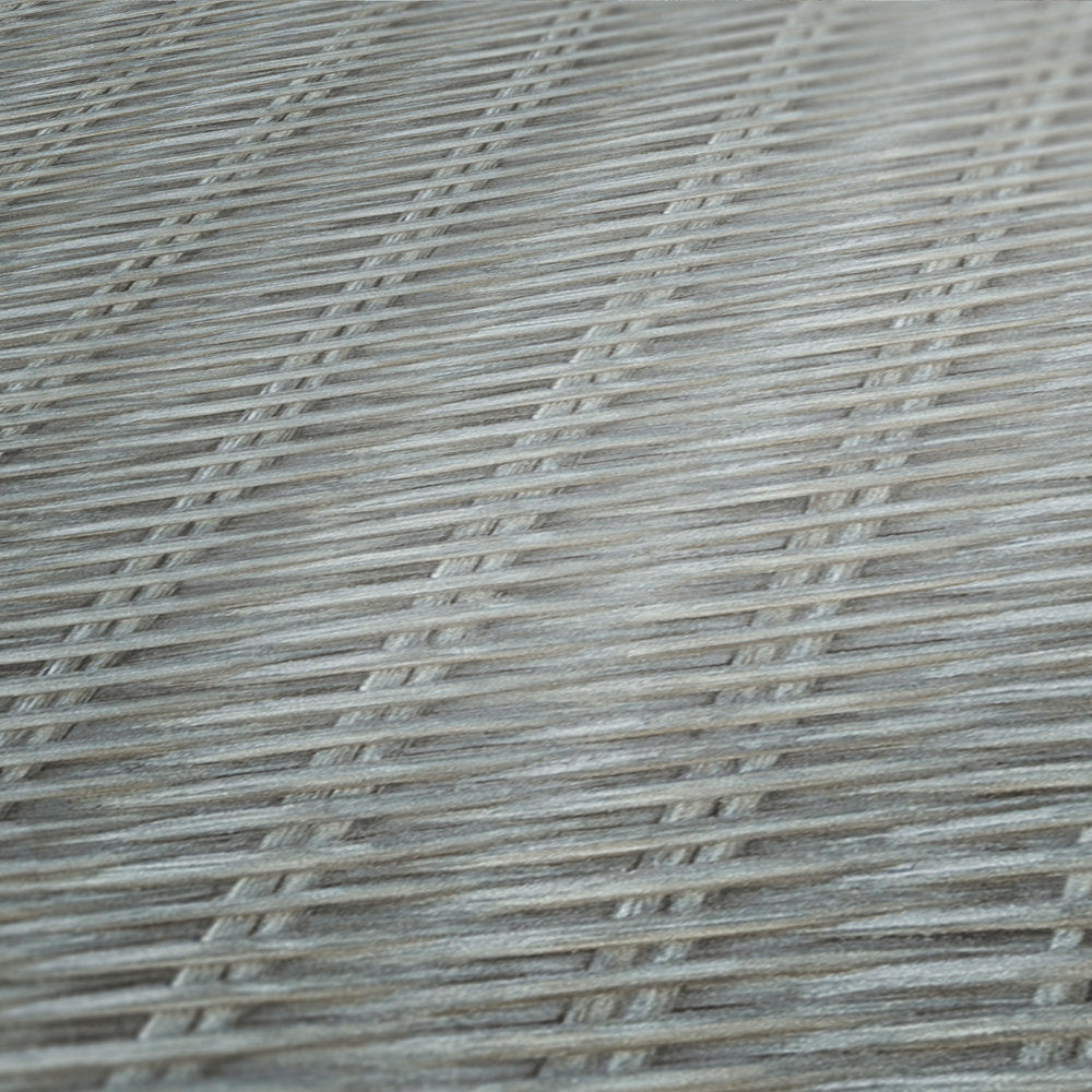 New Walls - Beautiful Basketweave bold wallpaper AS Creation    