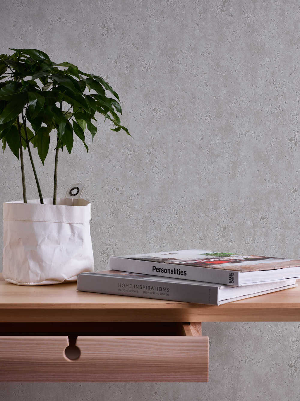 Industrial Elements - Classic Concrete plain wallpaper AS Creation    