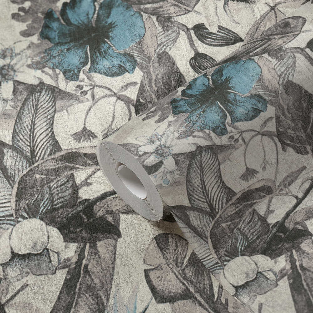 Greenery - Floral Frenzy botanical wallpaper AS Creation    