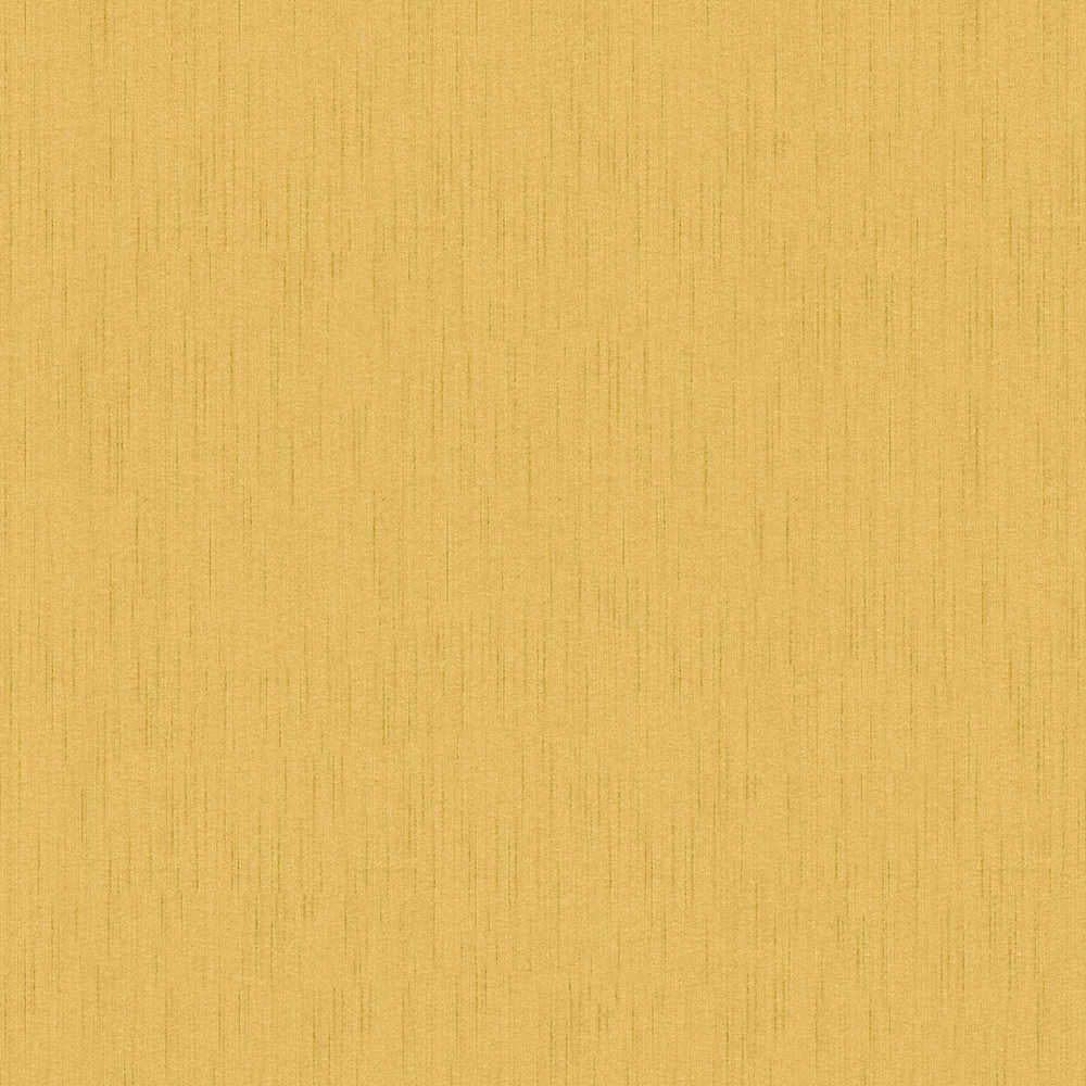 Tessuto 2 - Textural Plain textile wallpaper AS Creation Roll Yellow  968586