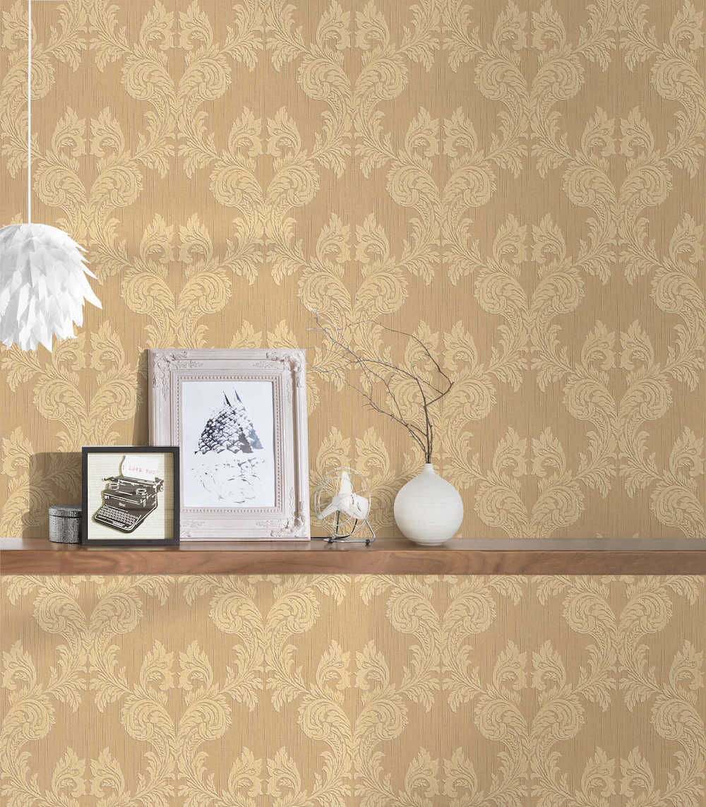 Tessuto - Baroque Texture textile wallpaper AS Creation    