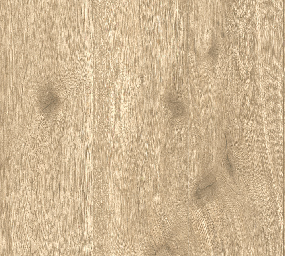 Industrial Elements - Wood Grain industrial wallpaper AS Creation Roll Beige  300434