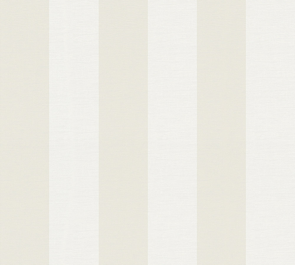 Maison Charme - Cottage Stripe stripe wallpaper AS Creation Roll Light Beige  314055