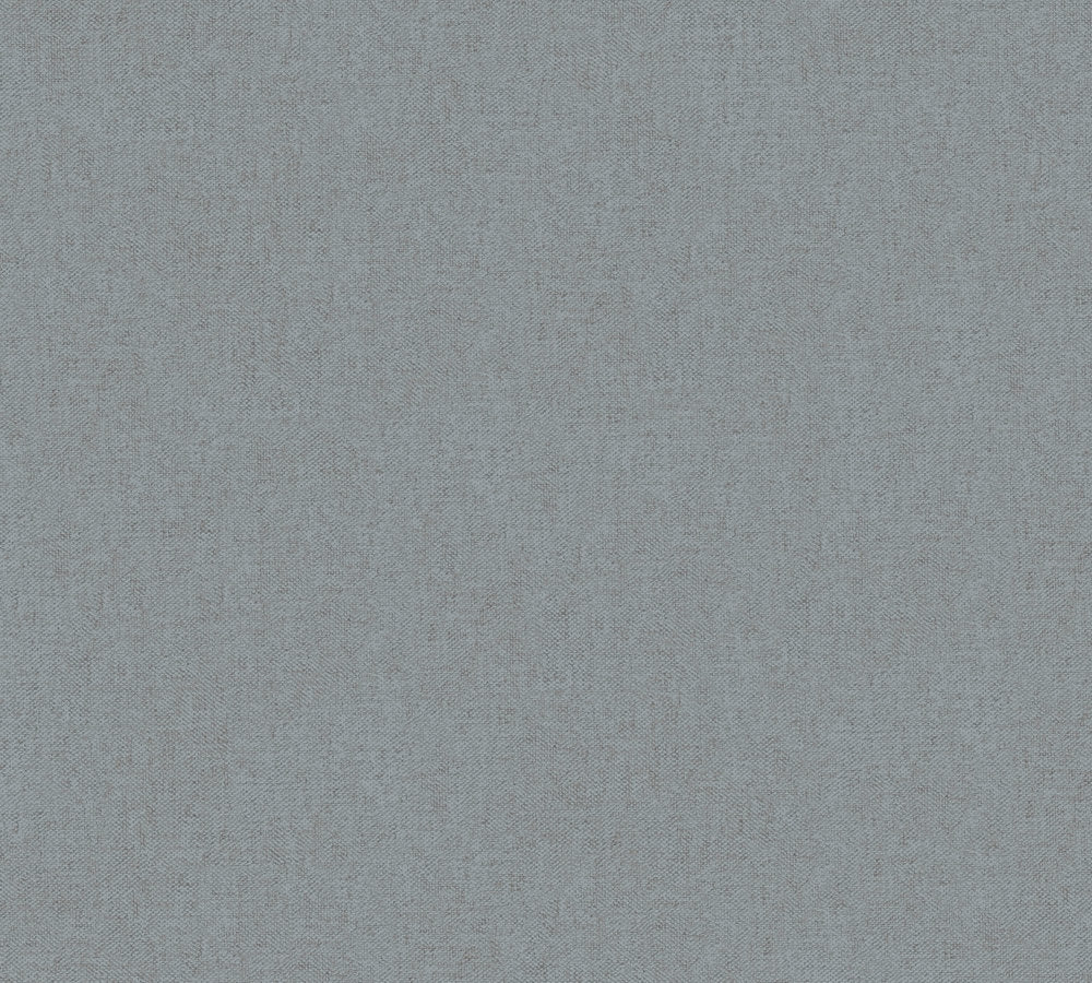 Alpha - Contemporary Linens plain wallpaper AS Creation Roll Grey  333742