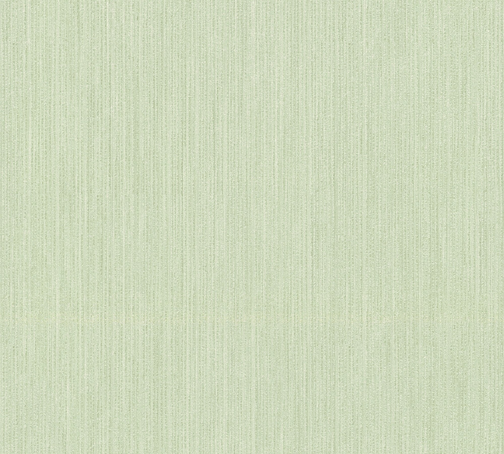 Michalsky 3 - Original  Self Subtle Stripe plain wallpaper AS Creation Roll Green  364997