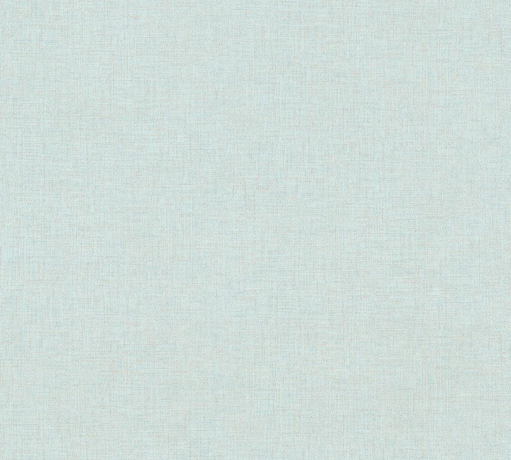 New Walls - Perfect Plains plain wallpaper AS Creation Roll Light Blue  374302