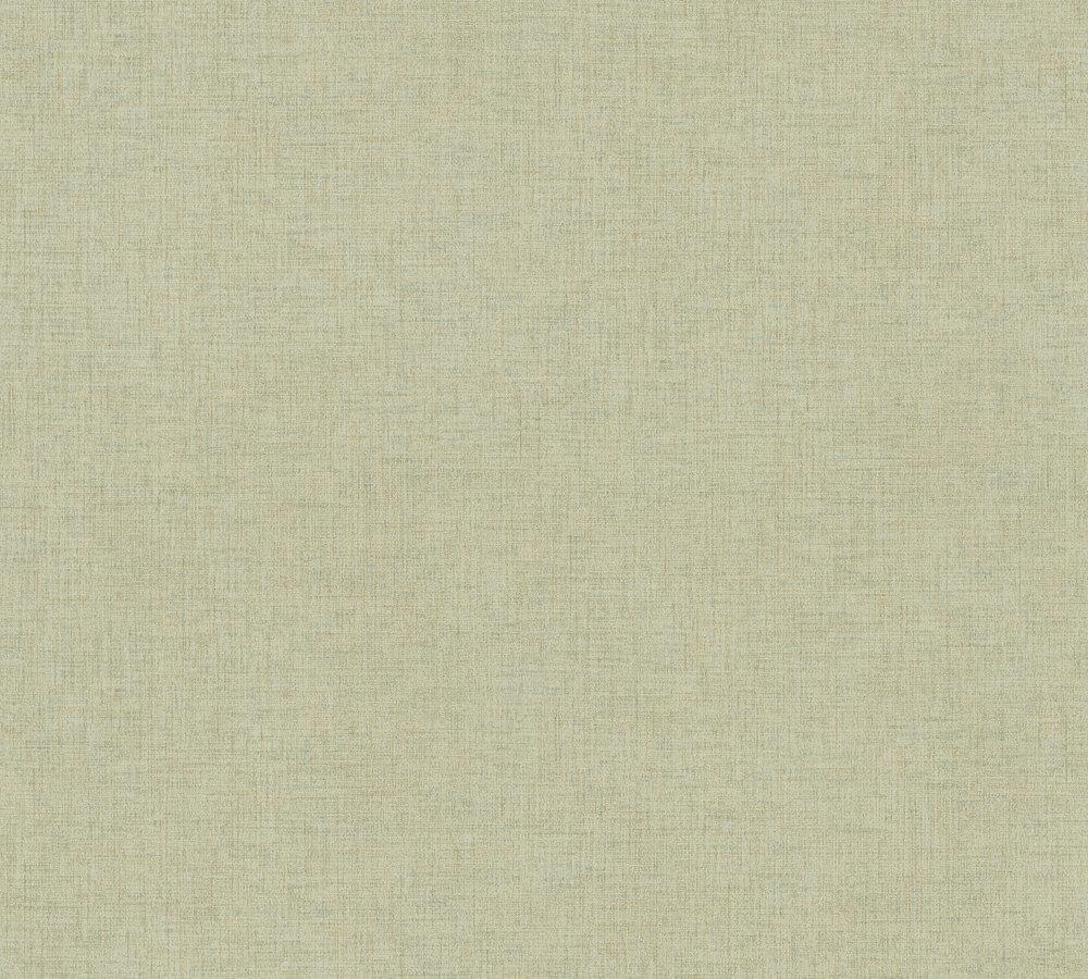 New Walls - Perfect Plains plain wallpaper AS Creation Roll Light Green  374303
