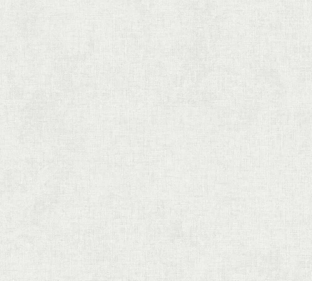 New Walls - Perfect Plains plain wallpaper AS Creation Roll White  374306