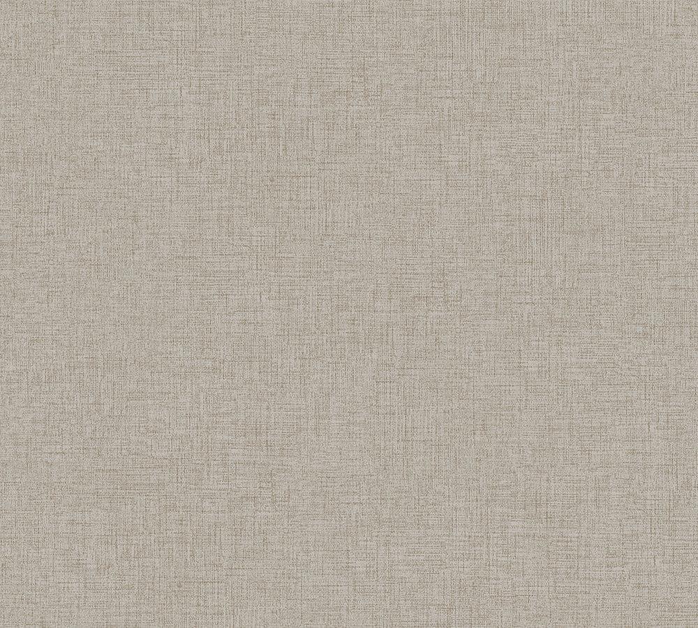 New Walls - Perfect Plains plain wallpaper AS Creation Roll Taupe  374308
