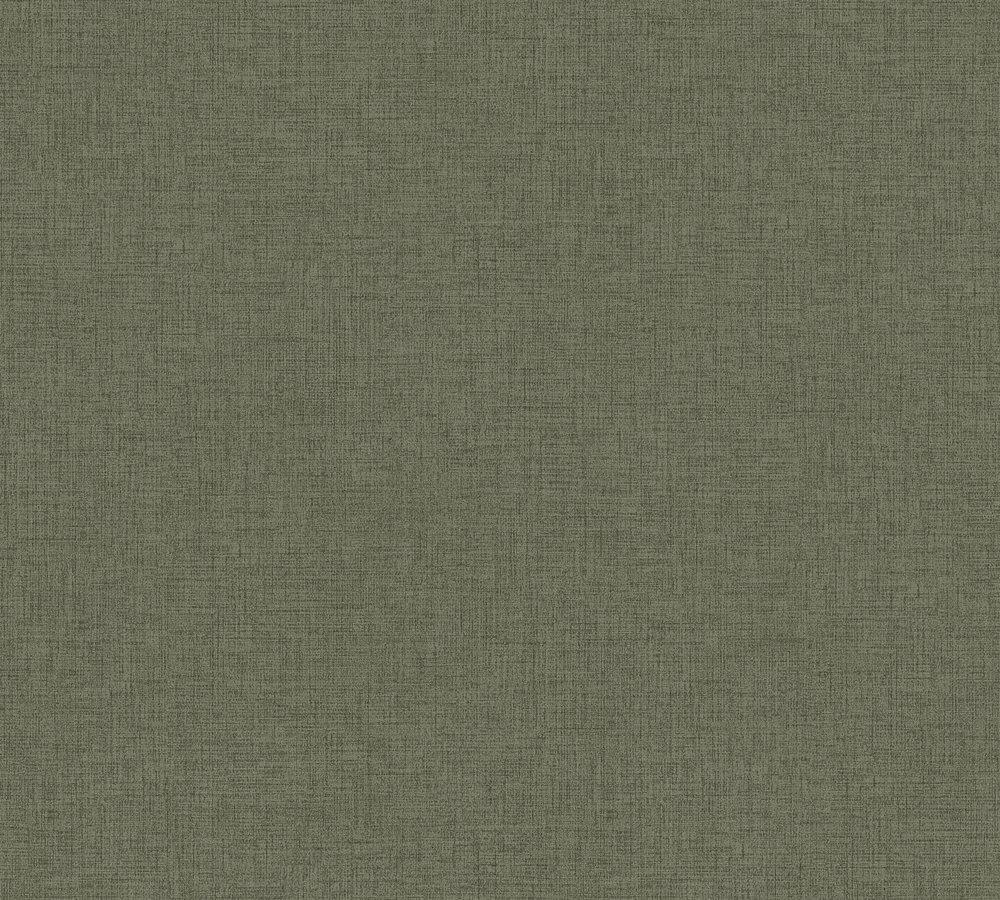 New Walls - Perfect Plains plain wallpaper AS Creation Roll Green  374312