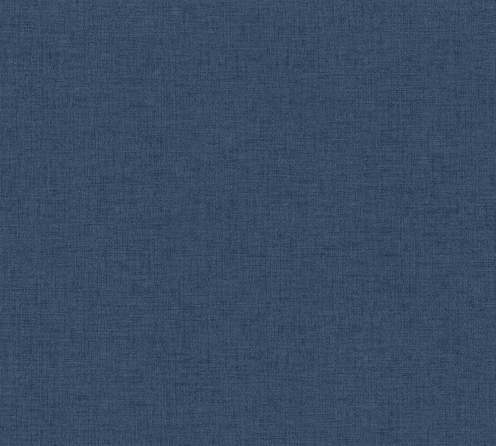 New Walls - Perfect Plains plain wallpaper AS Creation Roll Blue  374313