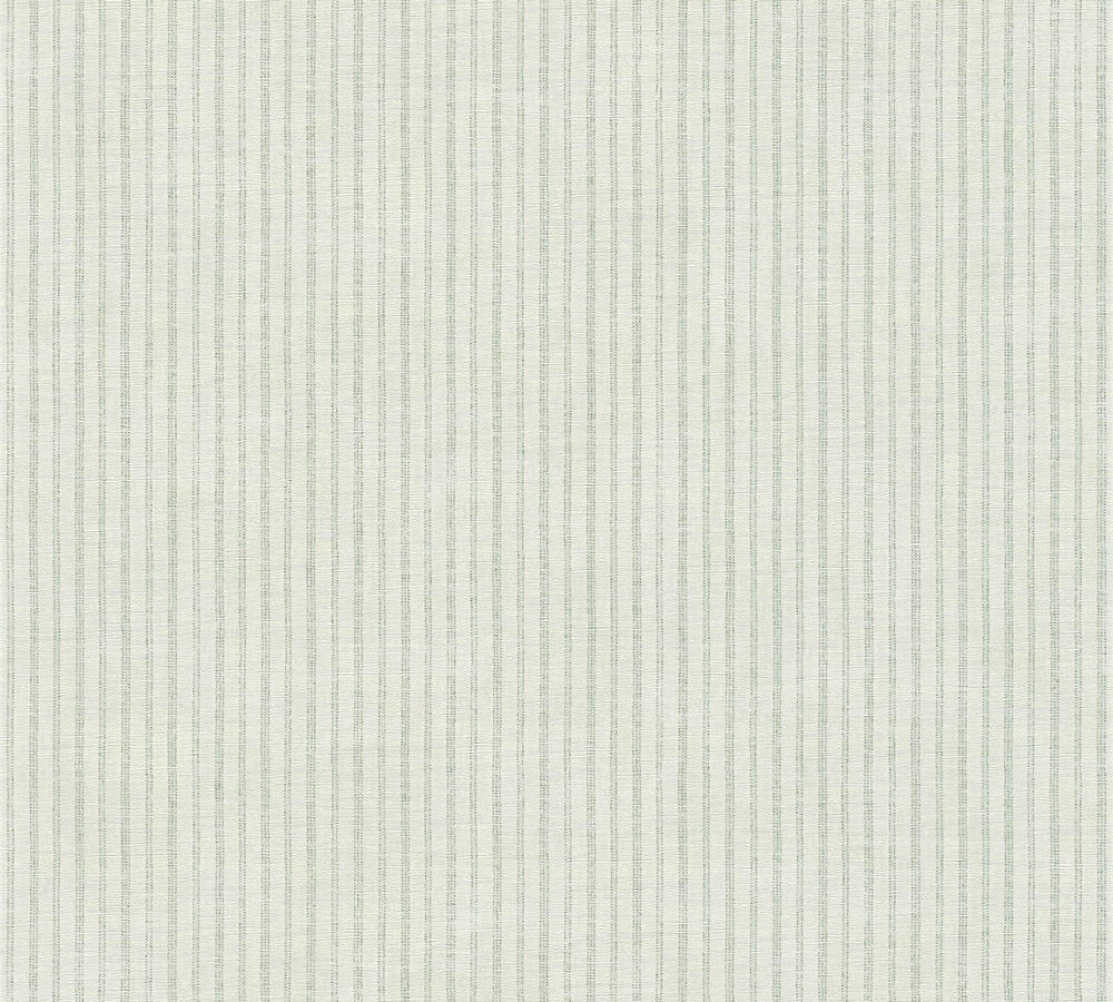Maison Charme - Vintage Stripe stripe wallpaper AS Creation Roll Light Green  390765